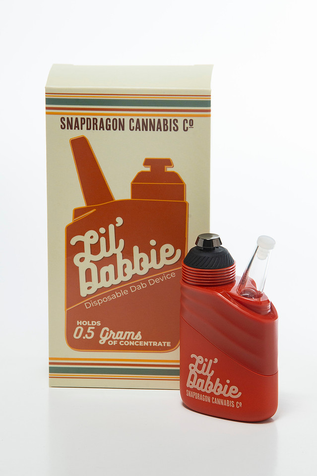New Product Alert!  Lil' Dabbie from Snapdragon Cannabis Co - Branding Product Photography