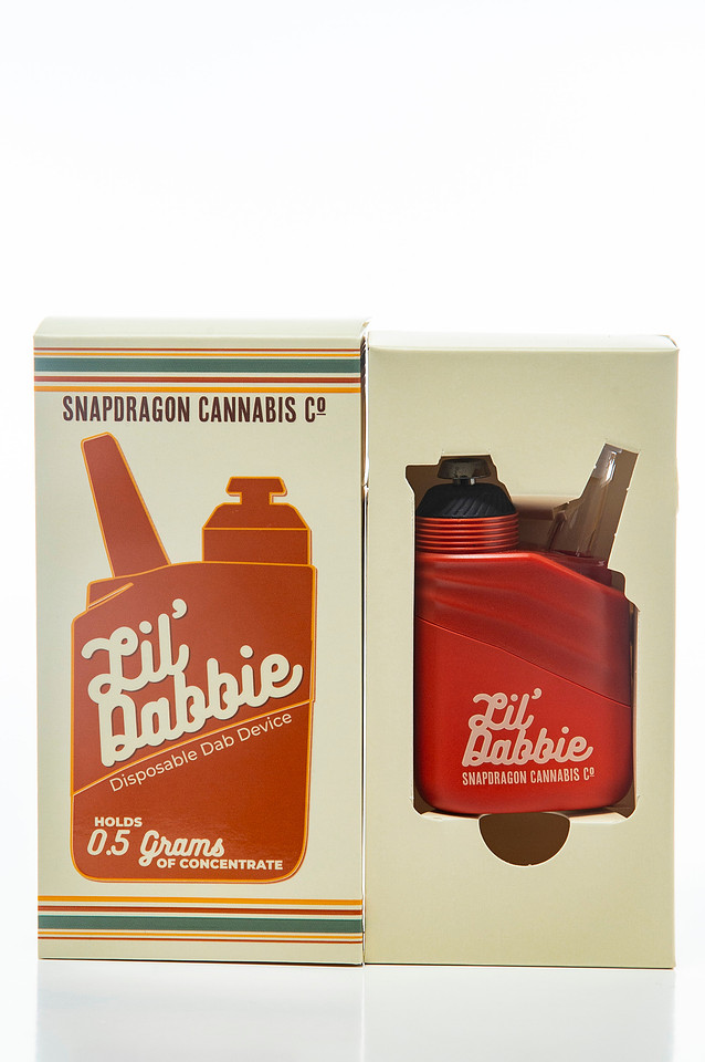 New Product Alert!  Lil' Dabbie from Snapdragon Cannabis Co - Branding Product Photography