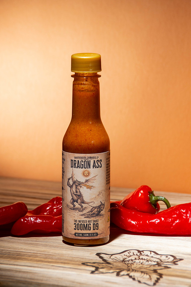 Dragon Ass Hot Sauce by Snapdragon Cannabis Co. Chattanooga TN