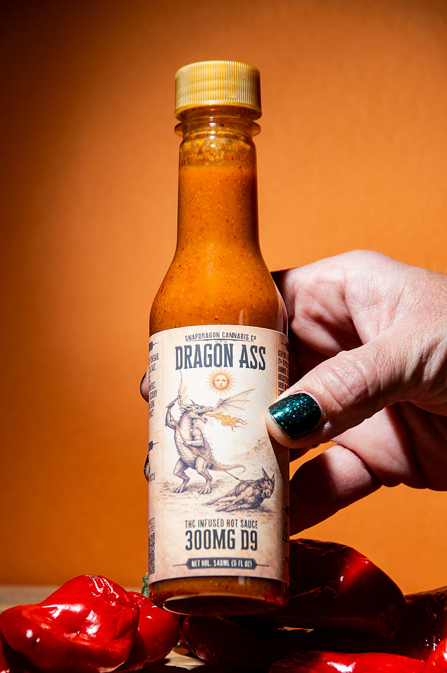 Dragon Ass Hot Sauce by Snapdragon Cannabis Co. Chattanooga TN