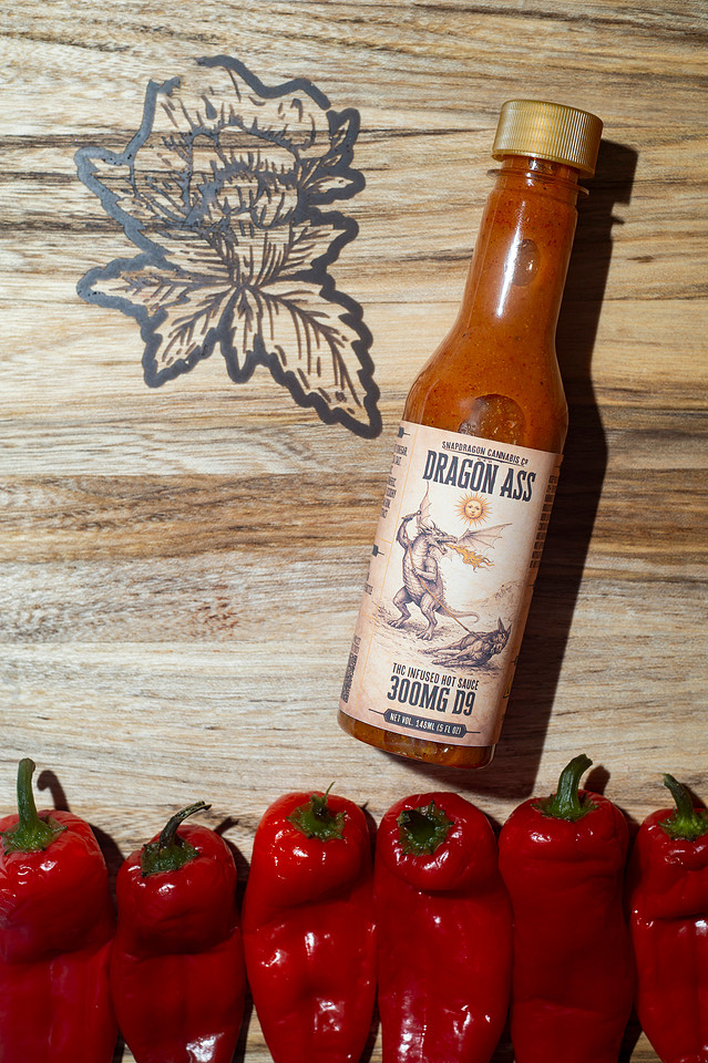 Dragon Ass Hot Sauce by Snapdragon Cannabis Co. Chattanooga TN