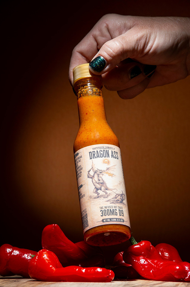 Dragon Ass Hot Sauce by Snapdragon Cannabis Co. Chattanooga TN
