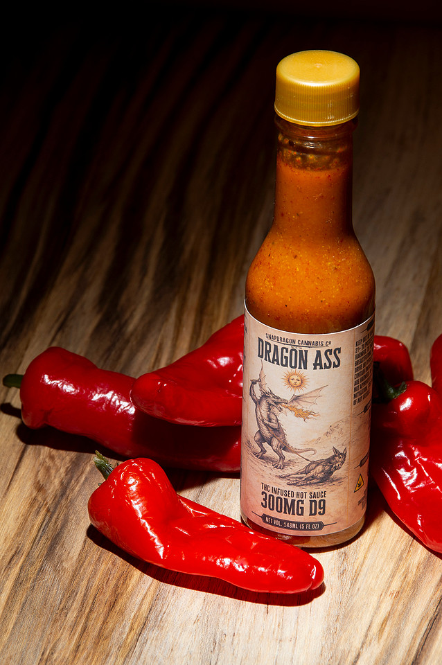 Dragon Ass Hot Sauce by Snapdragon Cannabis Co. Chattanooga TN