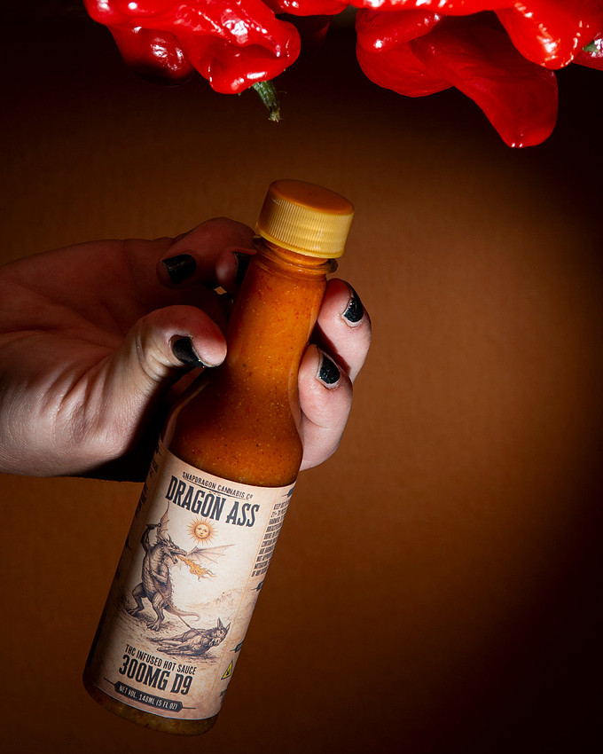 Dragon Ass Hot Sauce by Snapdragon Cannabis Co. Chattanooga TN