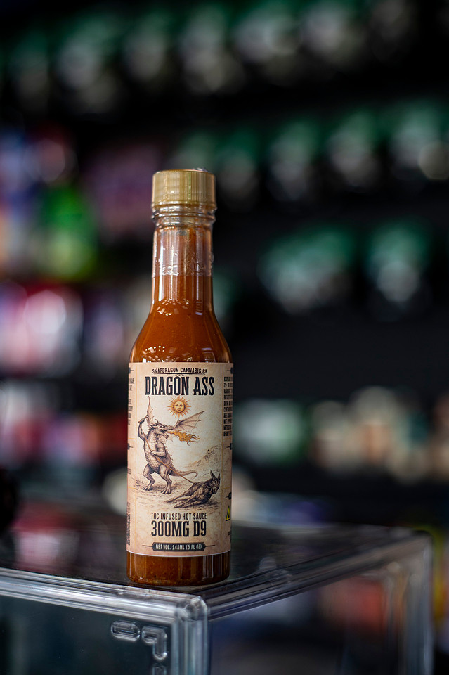 Dragon Ass Hot Sauce by Snapdragon Cannabis Co. Chattanooga TN