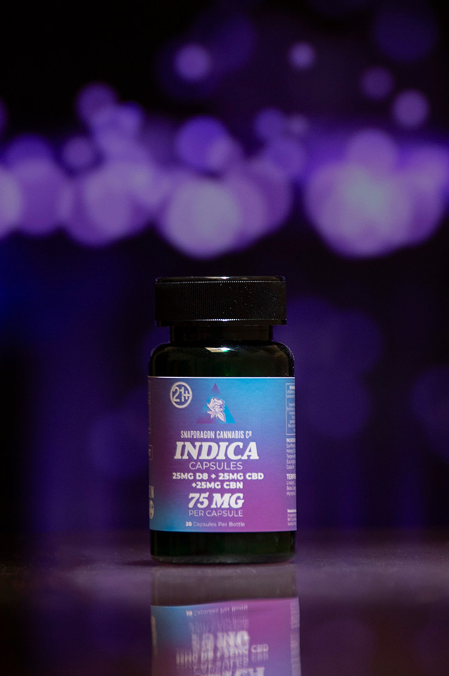 Health & Wellness THC Innovation. Product Photography for Snapdragon Cannabis Co. Chattanooga Tennessee