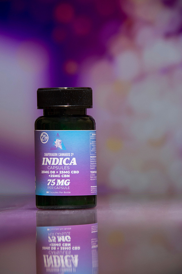 Health & Wellness THC Innovation. Product Photography for Snapdragon Cannabis Co. Chattanooga Tennessee