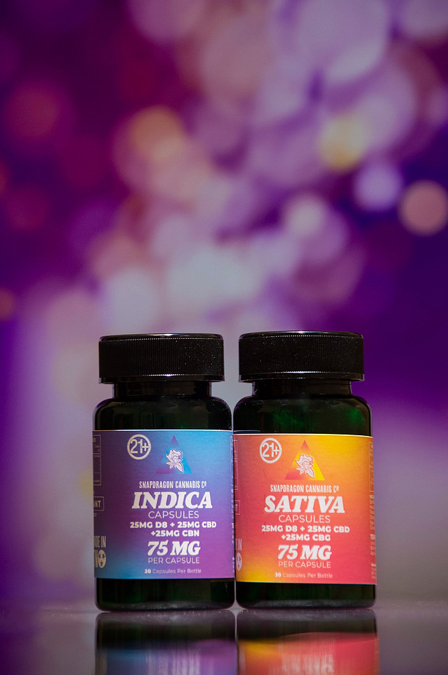 Health & Wellness THC Innovation. Product Photography for Snapdragon Cannabis Co. Chattanooga Tennessee