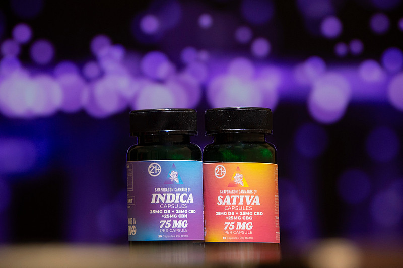 Health & Wellness THC Innovation. Product Photography for Snapdragon Cannabis Co. Chattanooga Tennessee