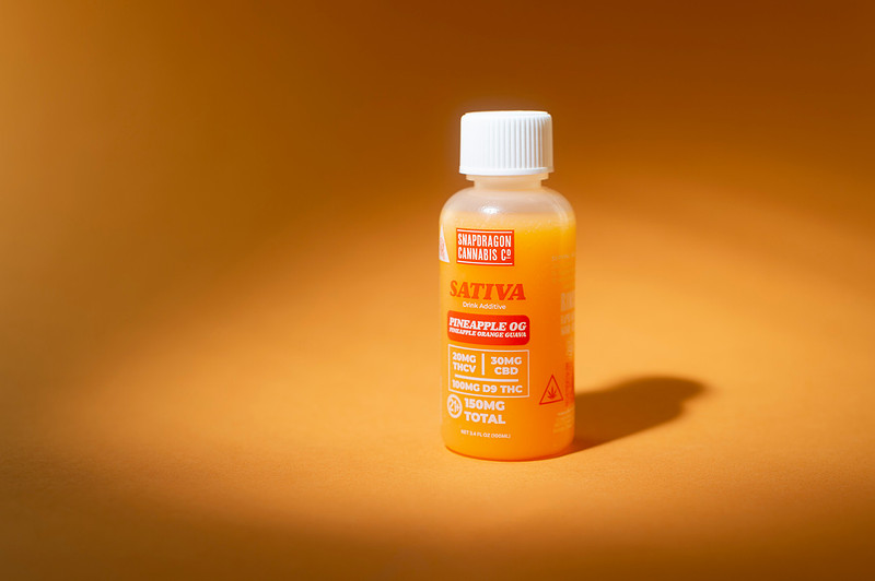 Product Photography for New THC Drink Additives from Snapdragon Cannabis Co. Chattanooga Tennessee