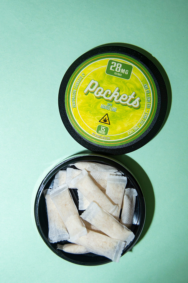 Branding Photography from Chattanooga Tennessee. Mango Lime Sativa "Pockets" from Snapdragon Cannabis Co