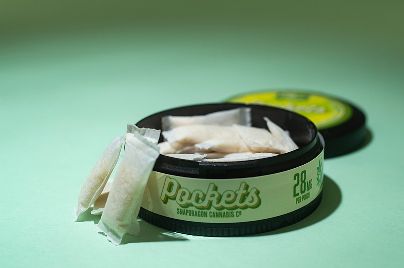 Branding Photography from Chattanooga Tennessee. Mango Lime Sativa "Pockets" from Snapdragon Cannabis Co