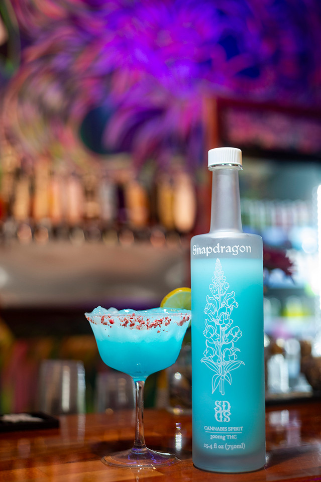Zero Proof - Snapdragon Cannabis Spirit - Branding Photography for Snapdragon Cannabis Co. Chattanooga Tennessee 