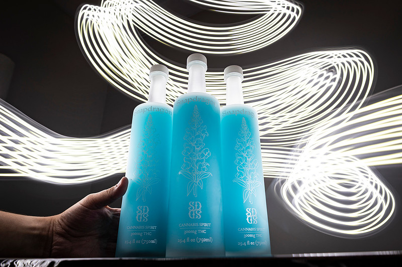 Zero Proof - Snapdragon Cannabis Spirit - Branding Photography for Snapdragon Cannabis Co. Chattanooga Tennessee 