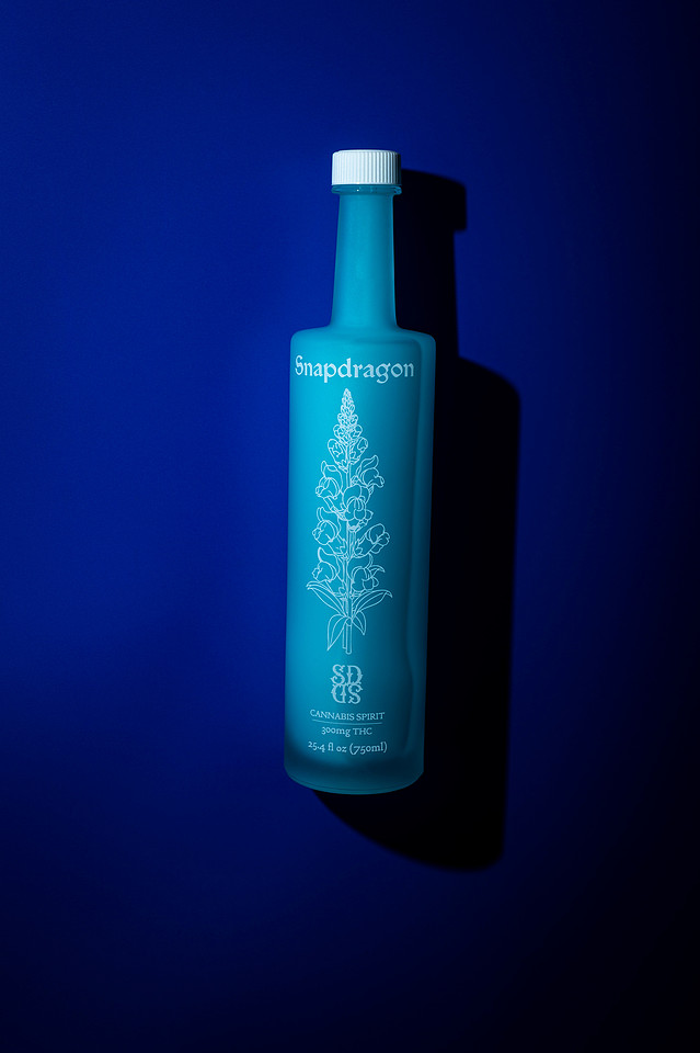 Zero Proof - Snapdragon Cannabis Spirit - Branding Photography for Snapdragon Cannabis Co. Chattanooga Tennessee 
